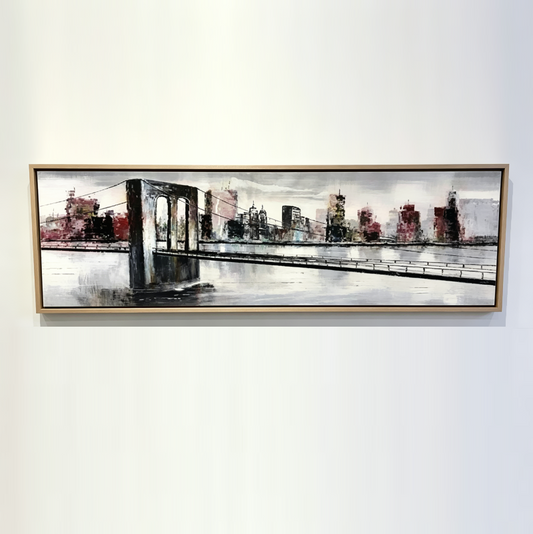 155*55cm Framed Modern Art Oil Canvas