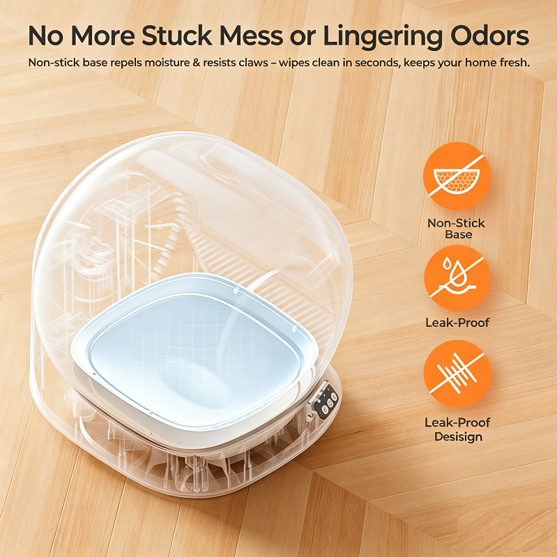 Automatic Self-Cleaning Smart Cat Litter Box