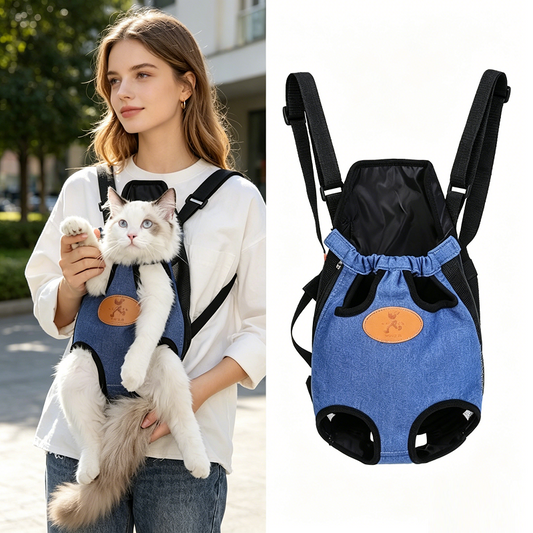 Pet/Puppy Travel Carry Bag, Blue, Medium
