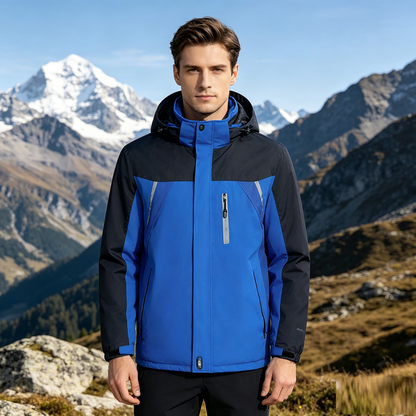 Thermal Mountain Waterproof Fleece Ski Jacket Windproof Rain Jacket