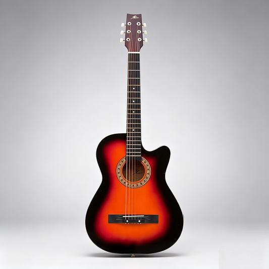 ORANGE 38" Wooden Acoustic Guitar