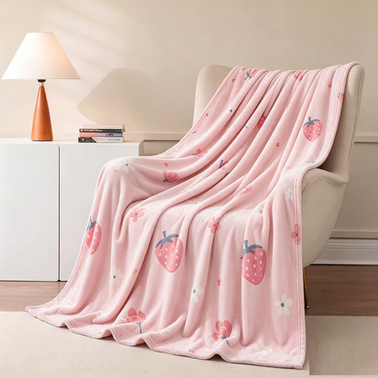 Throw Blankets for Couch & Bed Cozy Fuzzy Blanket Super Soft 200*230cm