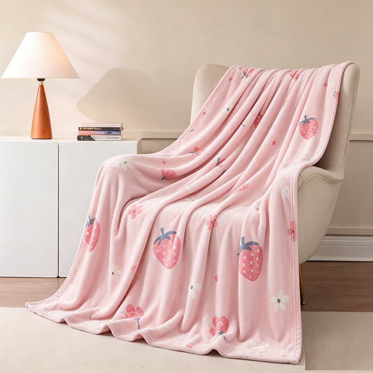 Throw Blankets for Couch & Bed Cozy Fuzzy Blanket Super Soft 200*230cm