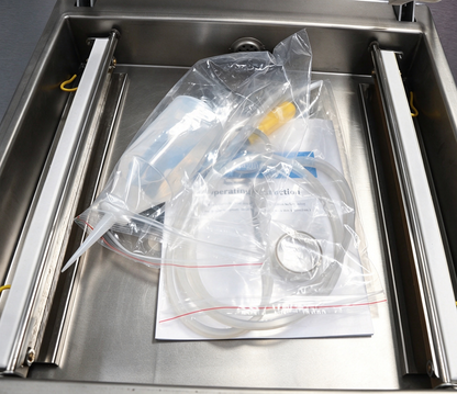 Commercial Food Vacuum Packer Stainless Steel Both Sides Seal