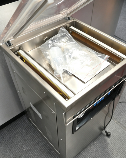 Commercial Food Vacuum Packer Stainless Steel Both Sides Seal