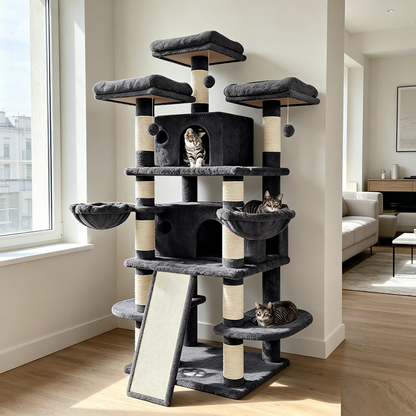 172cm Cat Tree House Scratching Post Condo