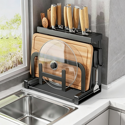 Kitchen Knife Storage Rack Metal Kitchen Knife Stand Holder