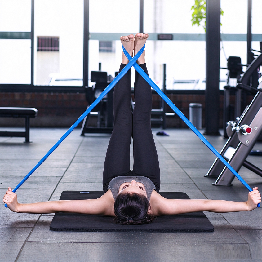 Sport Resistance Band Exercise Rubber Yoga Elastic Fitness Band Workout 1.5M