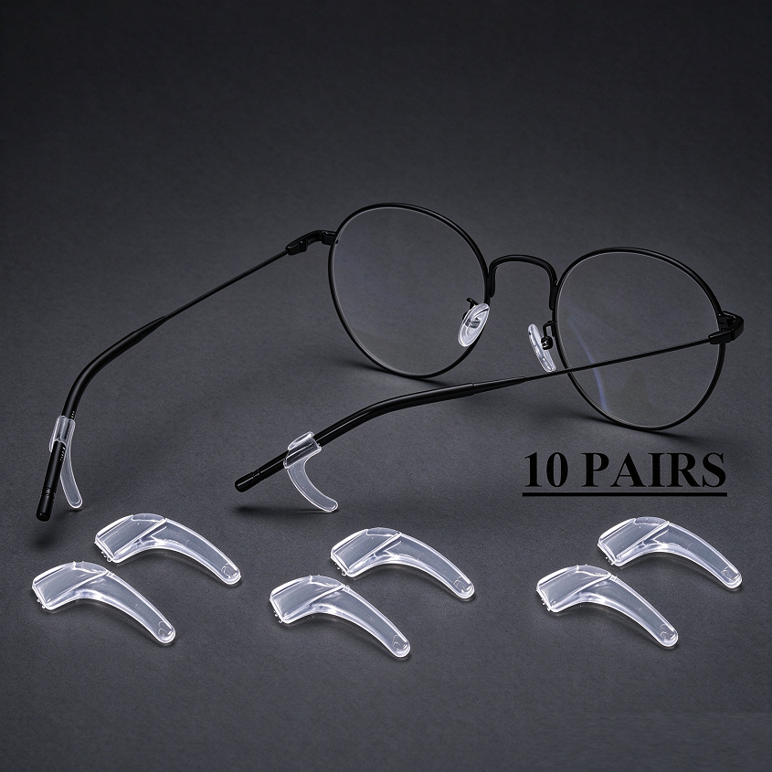 Silicone Glasses Ear Grips Anti Slip Ear Hooks Spectacle Retainers Stop Glasses Slipping