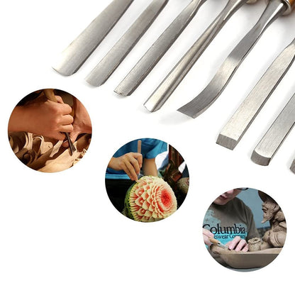 12pcs Wood Carving Carpentry Set