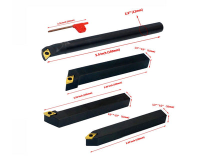 Lathe Turning Tool Boring Bar Set