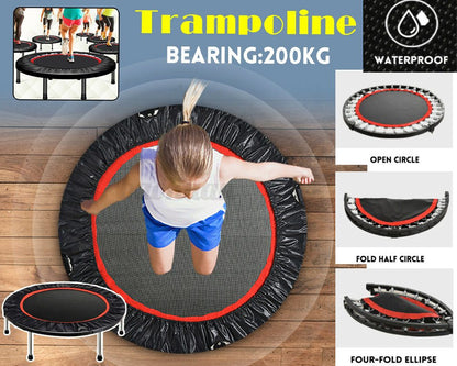 Trampoline Mini Foldable Portable Rebounder