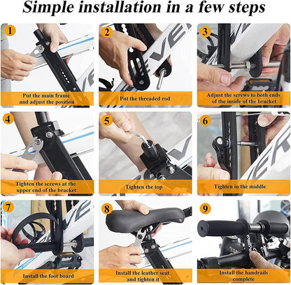 Kids front mount bike seat & Handlebar Seat Child Bike Seat