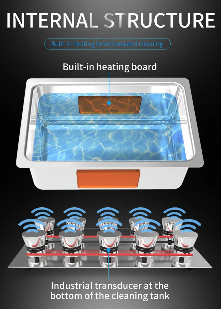 Ultrasonic Cleaner 10L Heated Ultrasonic