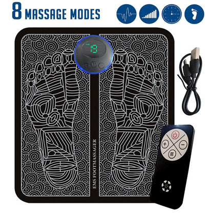 Foot Massager Mat TENS Machine Stimulator