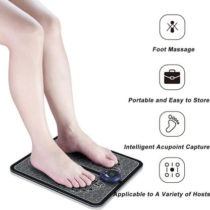 Foot Massager Mat TENS Machine Stimulator