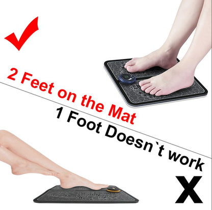 Foot Massager Mat TENS Machine Stimulator