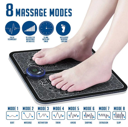 Foot Massager Mat TENS Machine Stimulator