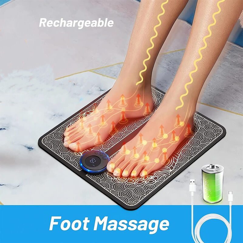 Foot Massager Mat TENS Machine Stimulator