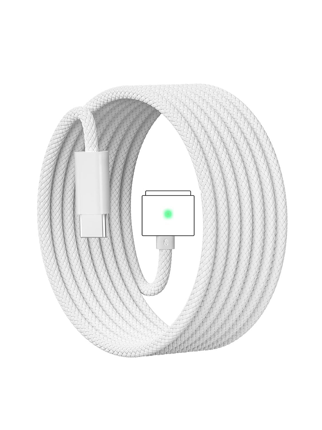 USB C to MagSafe 2 Nylon Charging Cable For Macbook Air / Macbook Pro