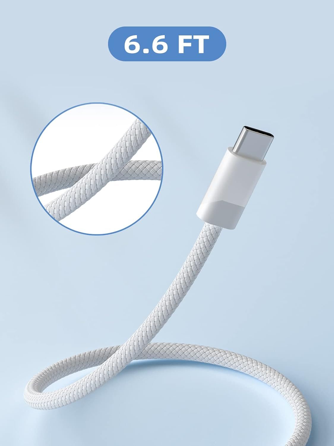 USB C to MagSafe 2 Nylon Charging Cable For Macbook Air / Macbook Pro