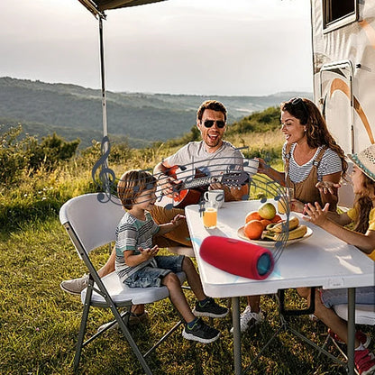 Outdoor Portable Waterproof Bluetooth Speaker (Red)