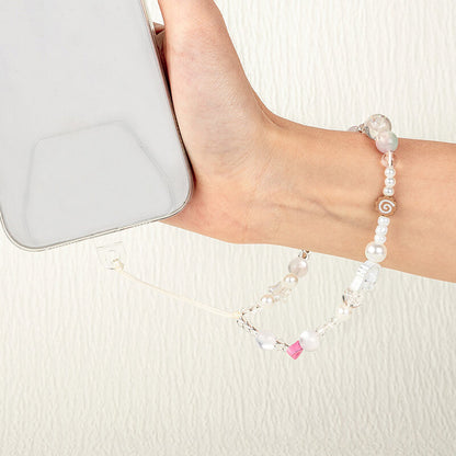 Mobie Cute Cat Phone Chain Anti-Drop Wrist Lanyard 17.5cm