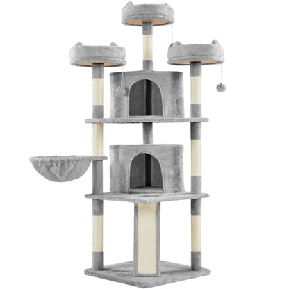 Large Cat Tree Big Cat House Plush Cat Tower