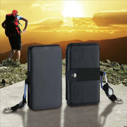 20W Foldable Solar Panel - 5V 2.1A Solar Charger