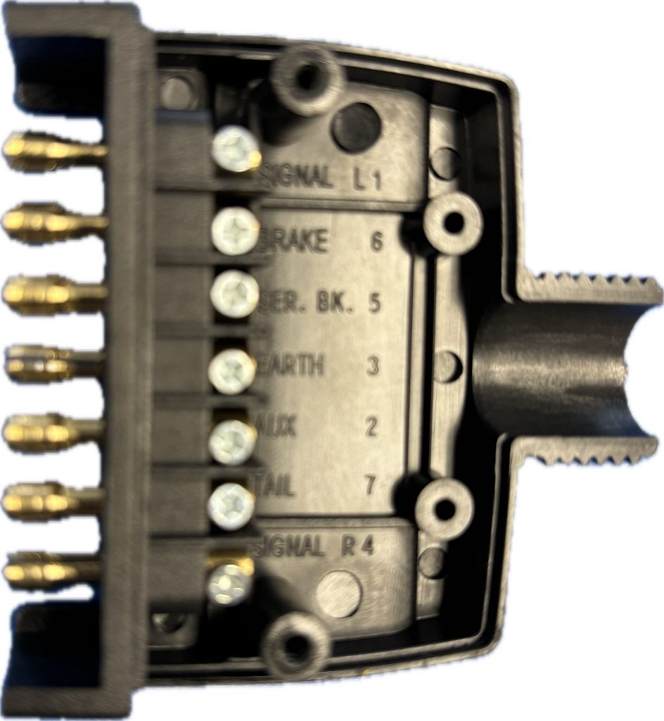 7 Pin Male Flat Trailer Plug,Connector
