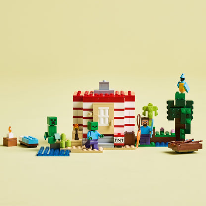 LEGO Minecraft: The TNT Jungle House (21275)
