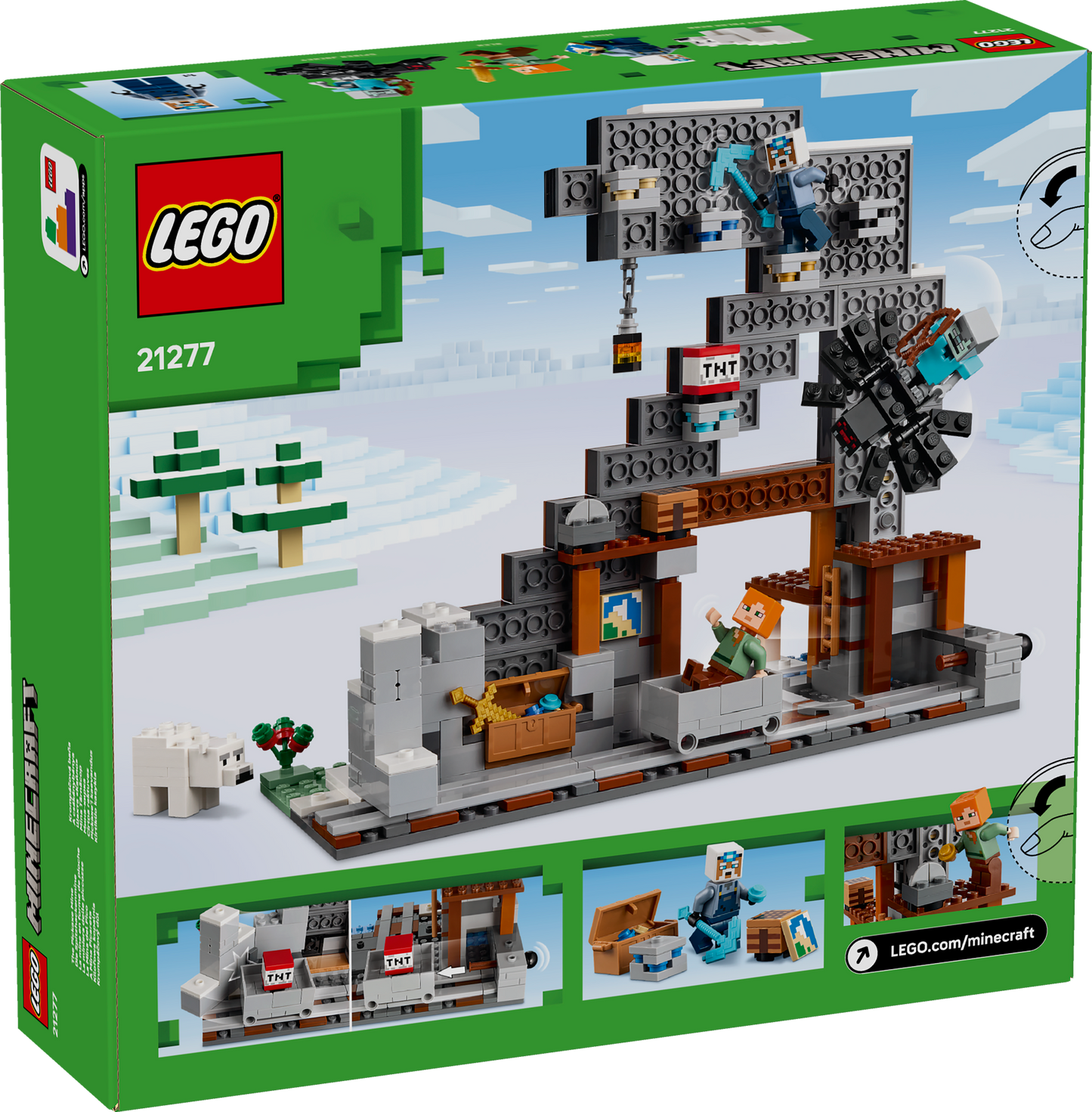 LEGO Minecraft: The Pickaxe Mine (21277)