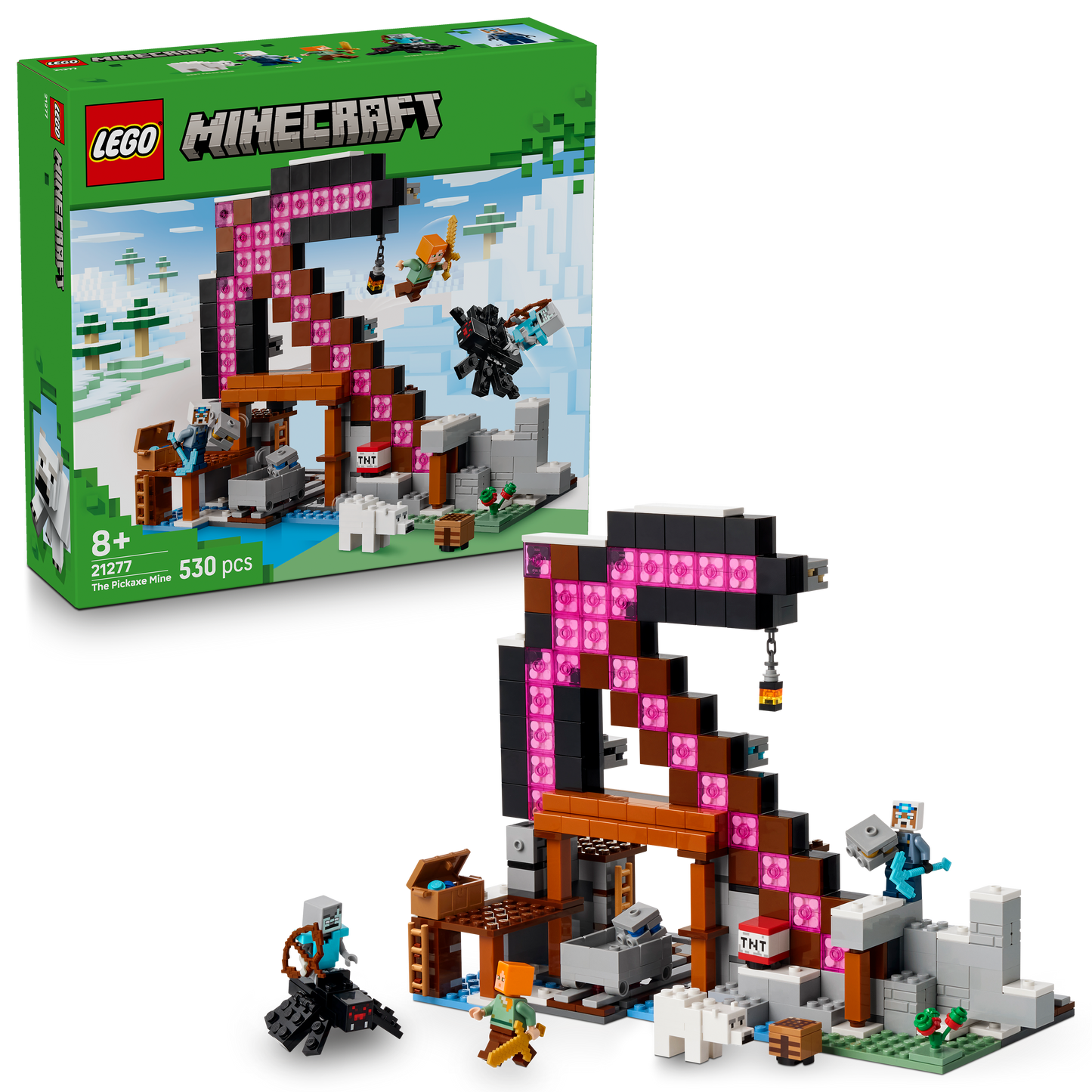 LEGO Minecraft: The Pickaxe Mine (21277)