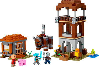 LEGO Minecraft: The Pillager Outpost and Ravager (21278)