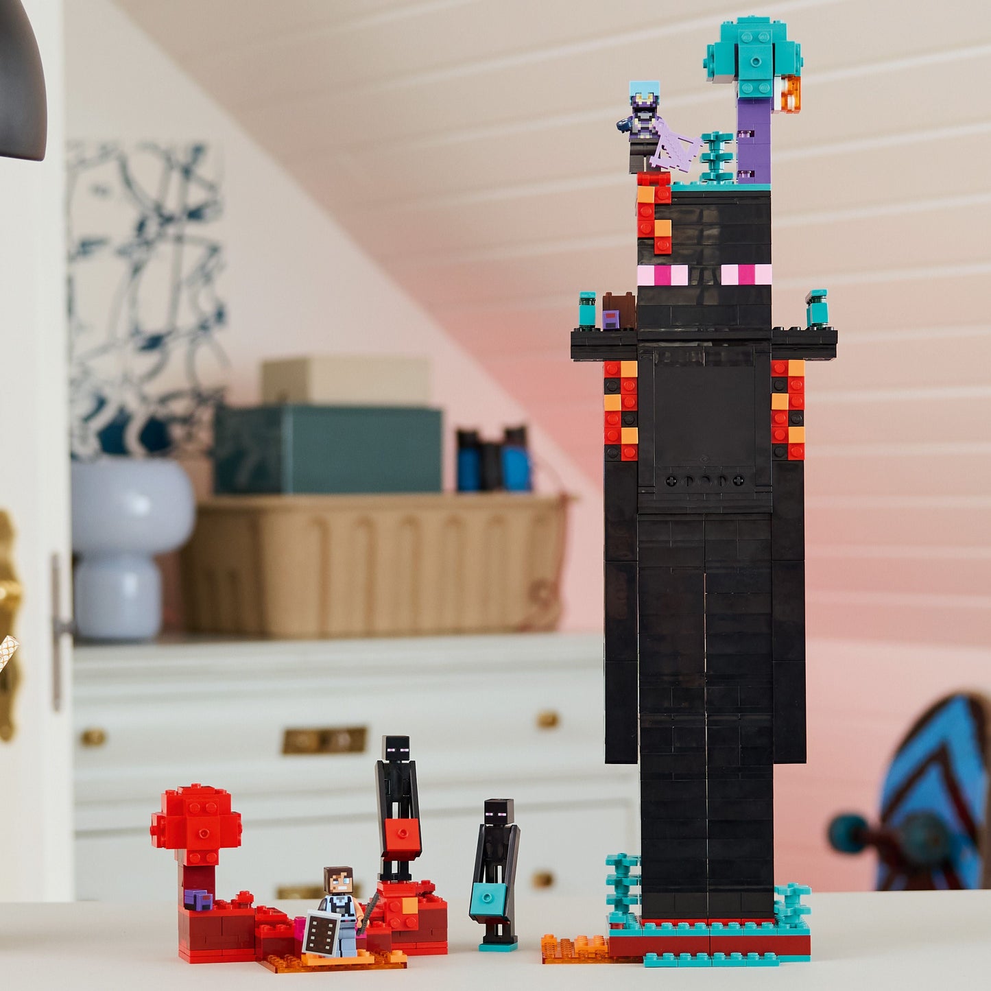 LEGO Minecraft: The Enderman Tower (21279)