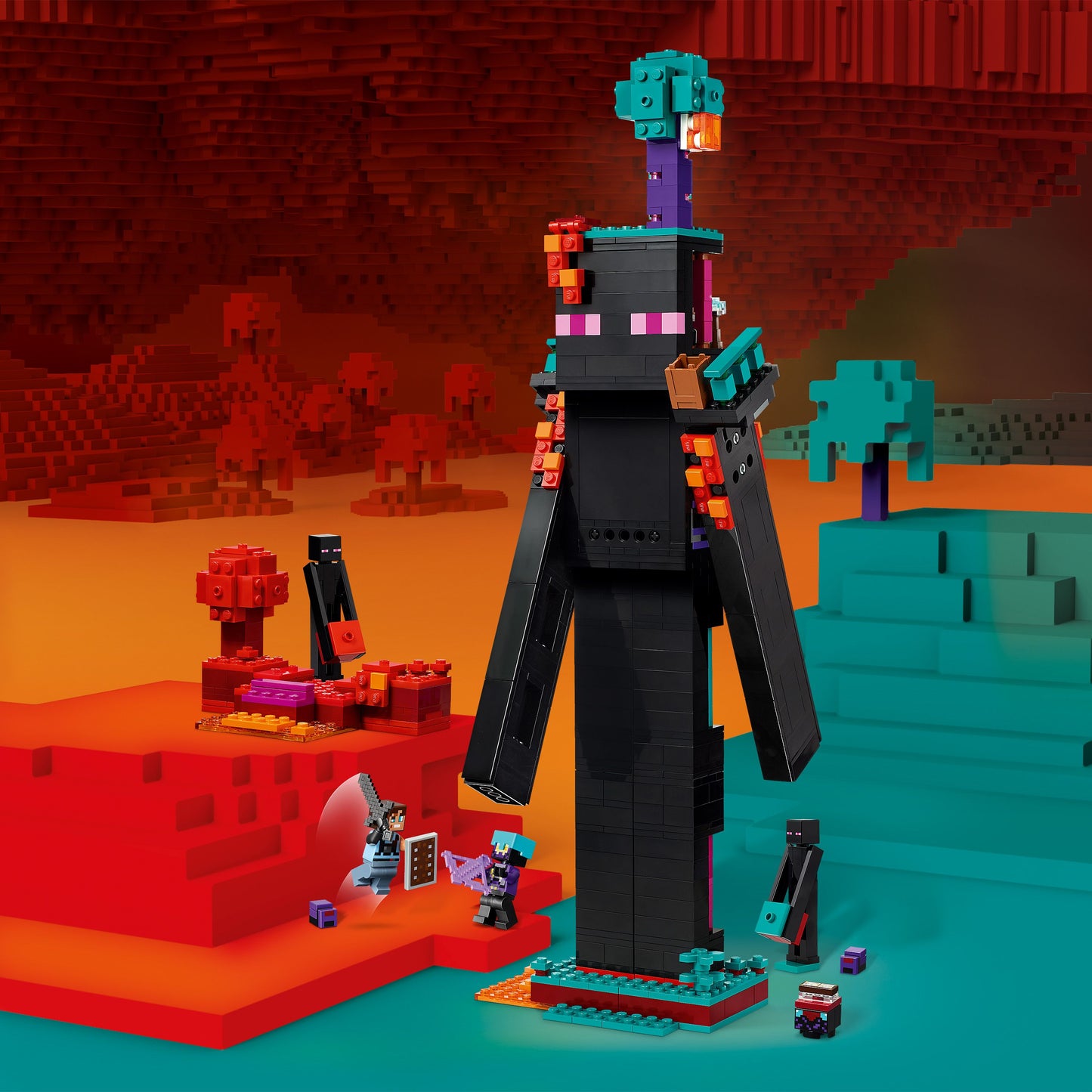 LEGO Minecraft: The Enderman Tower (21279)