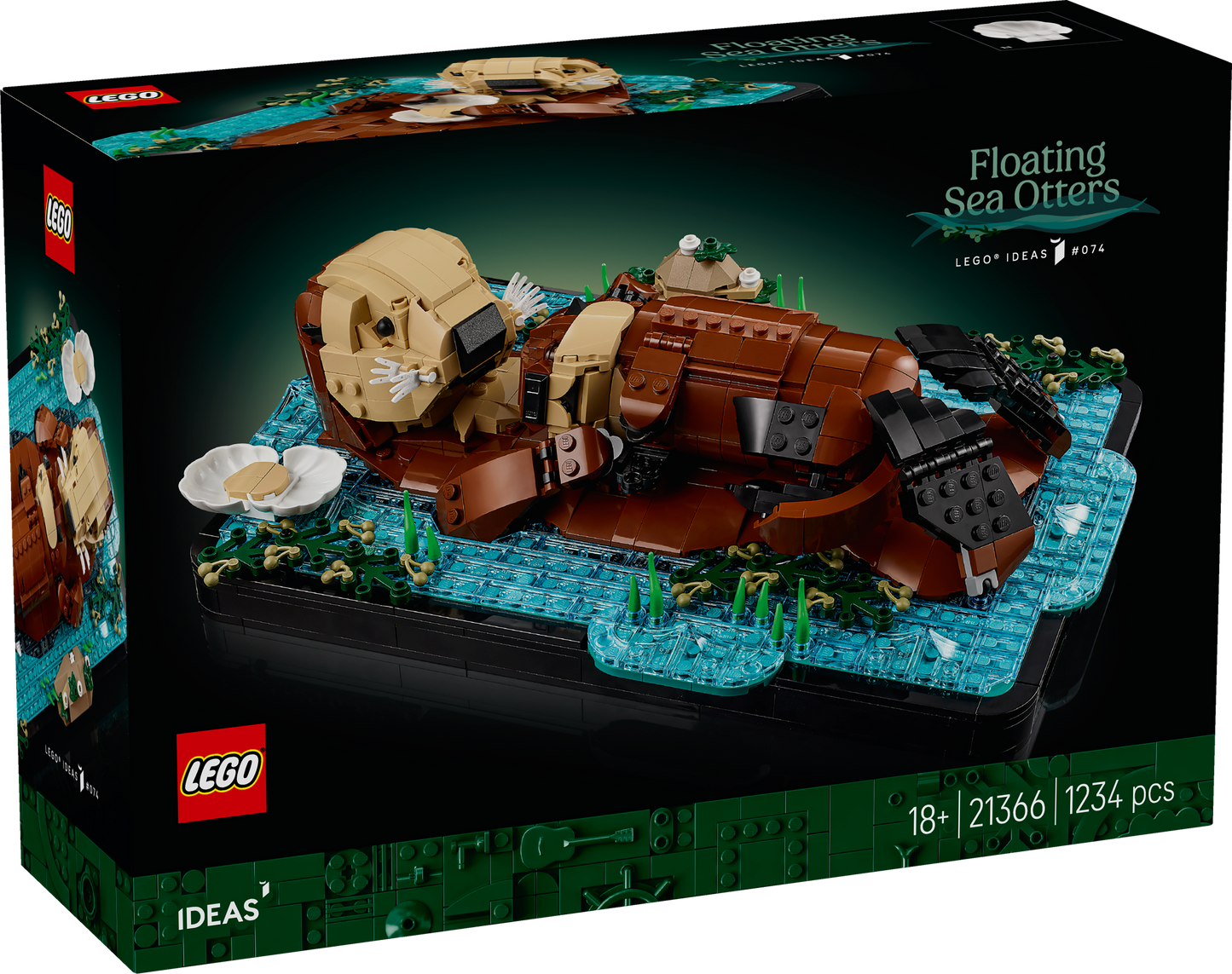LEGO Ideas: Floating Sea Otters (21366)