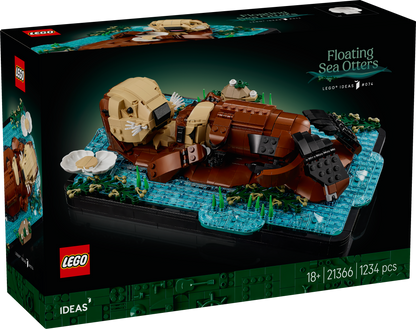 LEGO Ideas: Floating Sea Otters (21366)