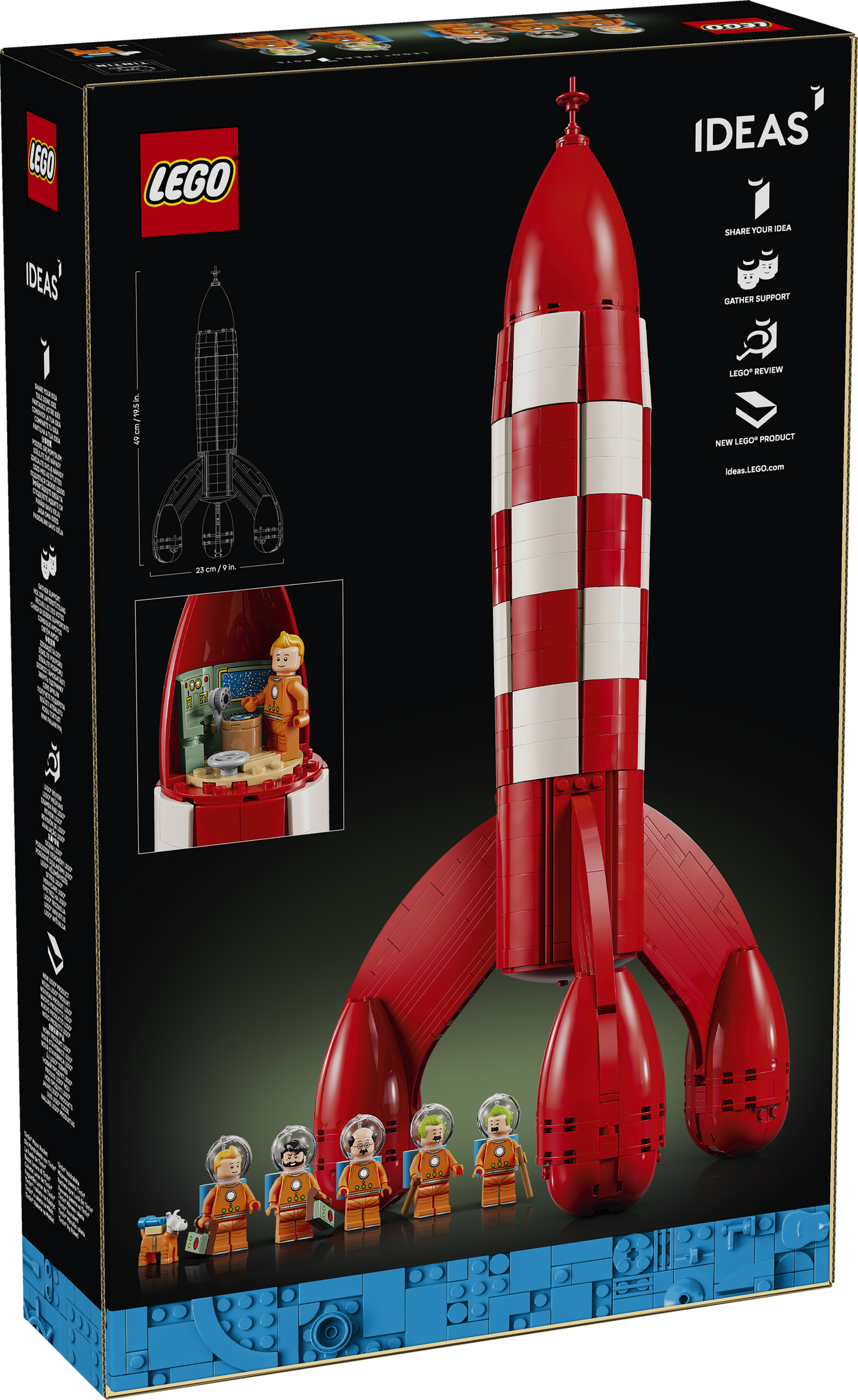 LEGO Ideas: Tintin Moon Rocket (21367)