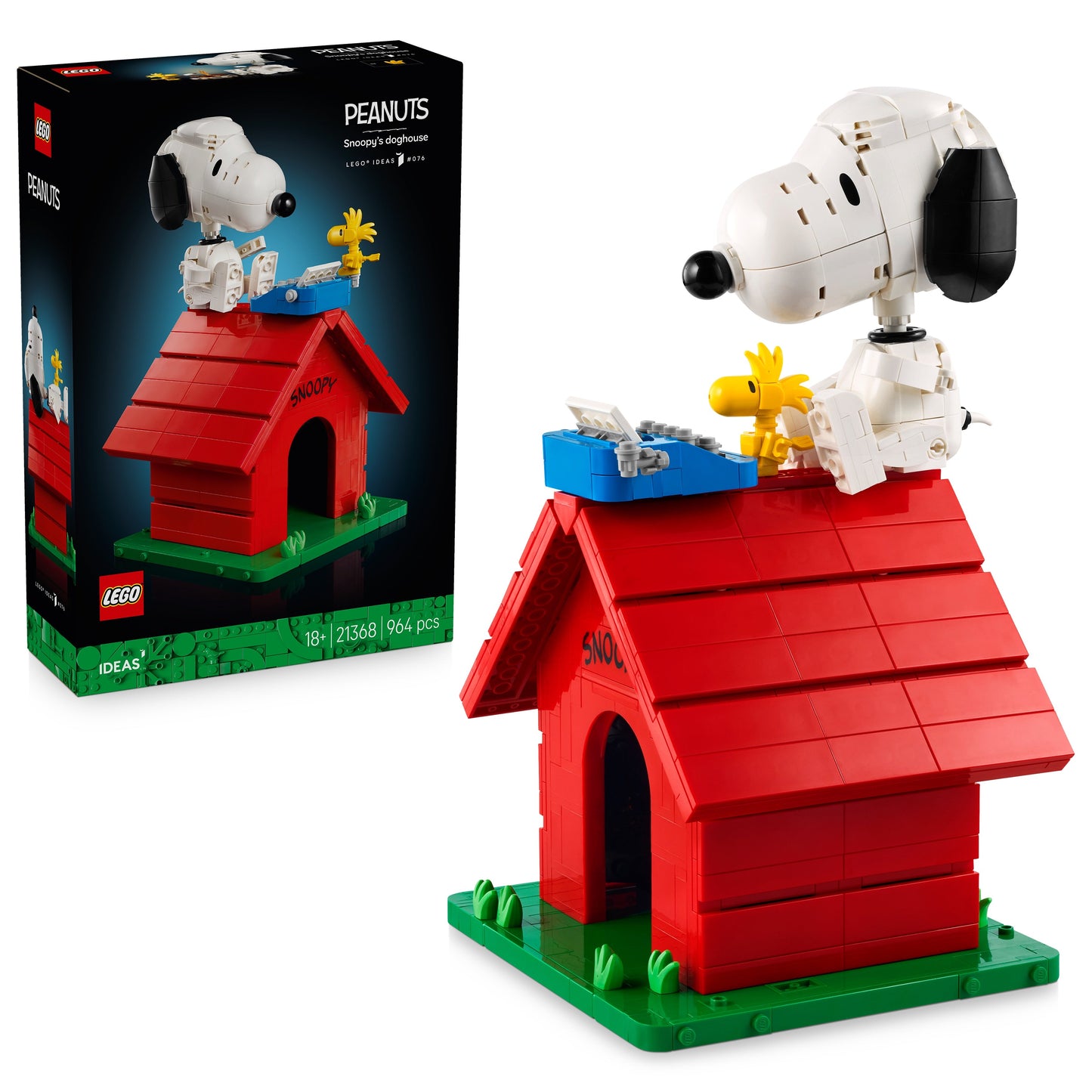 LEGO Ideas: Peanuts: Snoopys Doghouse (21368)