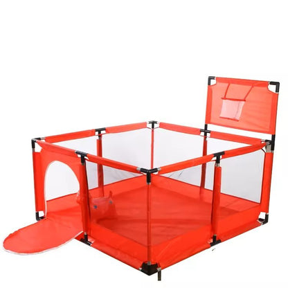 Baby Kids Playpen Yard Fence Play Pen Red