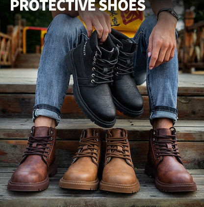 Men's Steel Toe Cap Work Shoes Safety Industrial Puncture Proof Construction 9-14