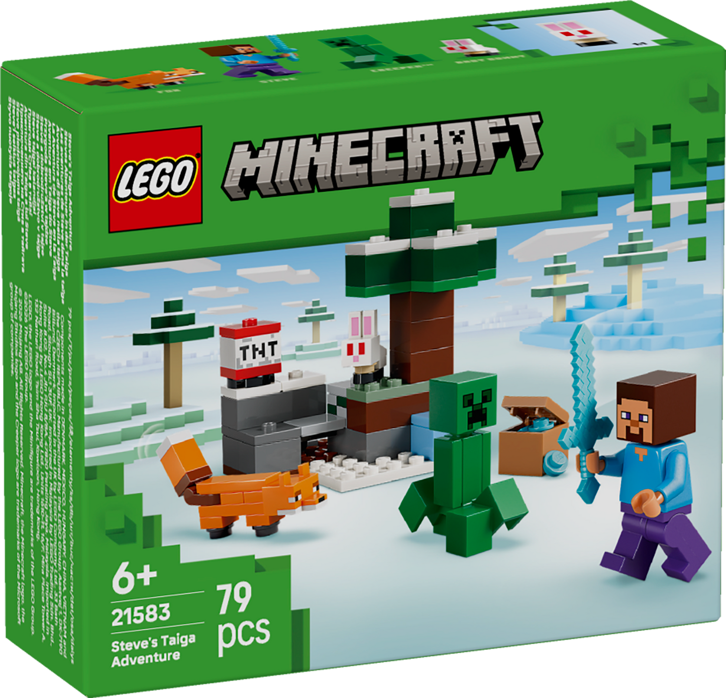 LEGO Minecraft: Steves Taiga Adventure (21583)
