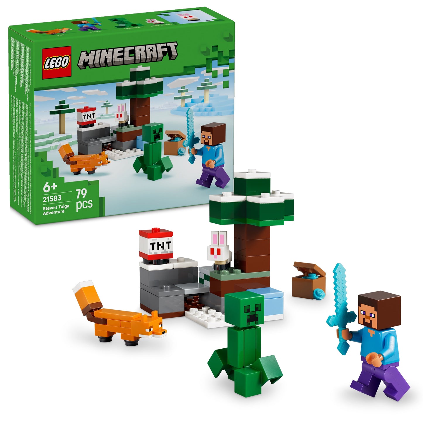 LEGO Minecraft: Steves Taiga Adventure (21583)