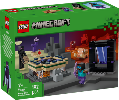 LEGO Minecraft: Nether & End Portal Journey (21584)