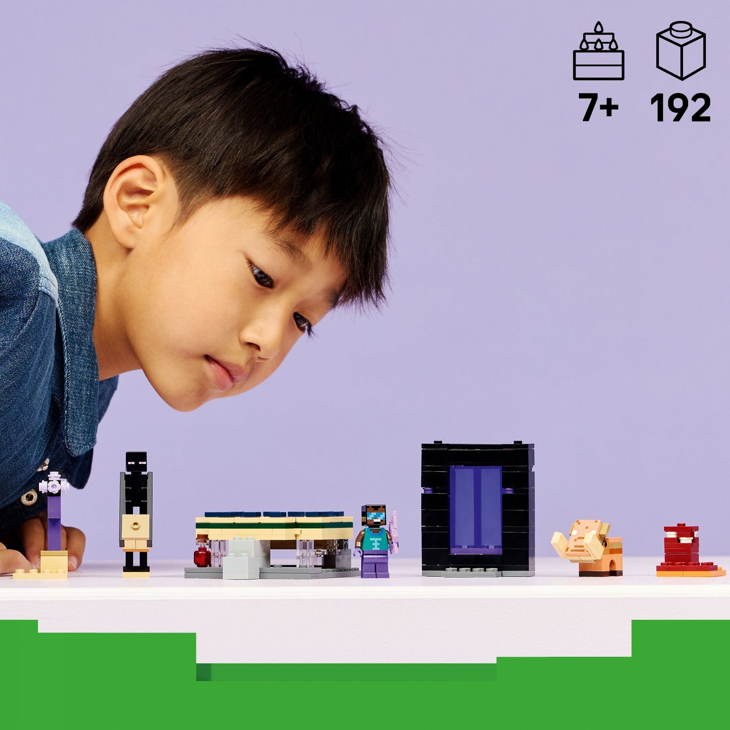 LEGO Minecraft: Nether & End Portal Journey (21584)