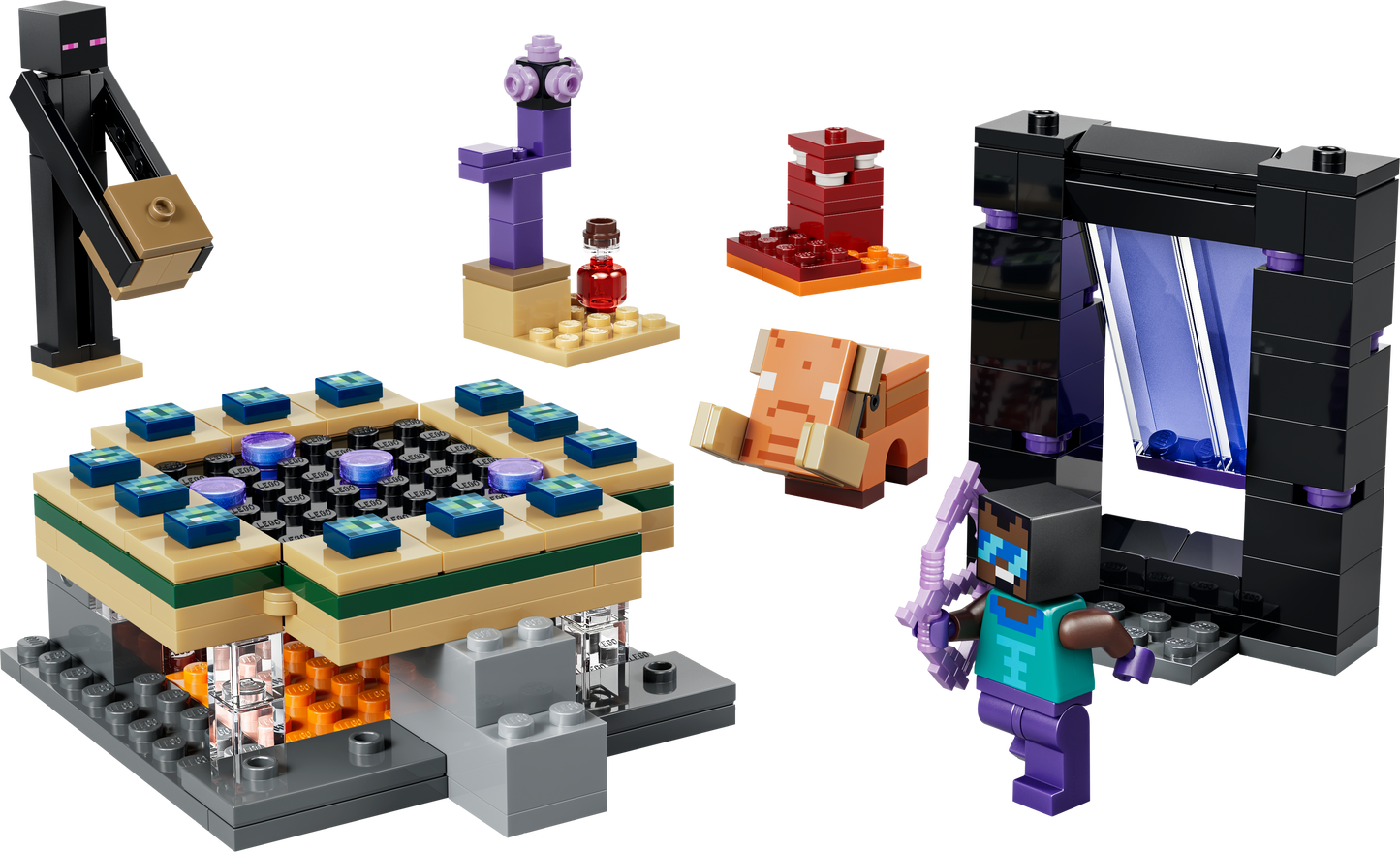 LEGO Minecraft: Nether & End Portal Journey (21584)