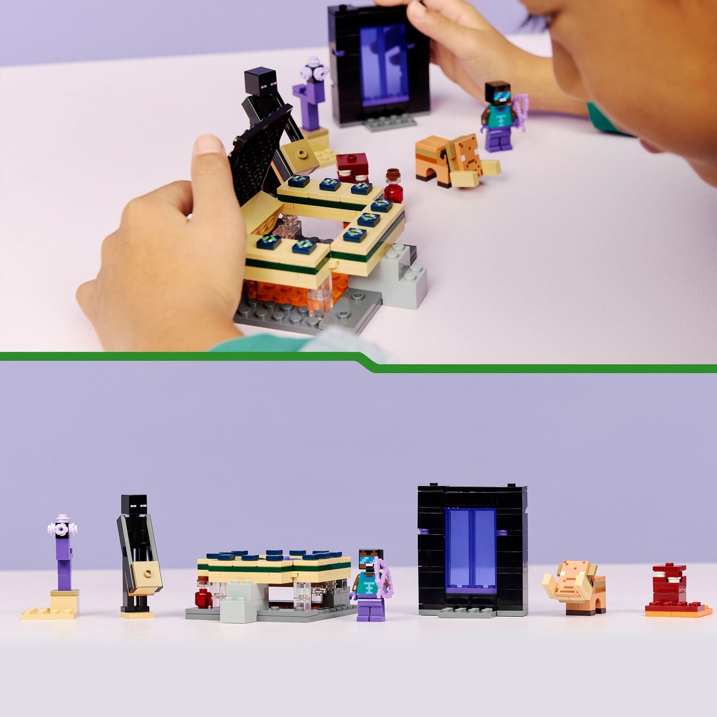 LEGO Minecraft: Nether & End Portal Journey (21584)