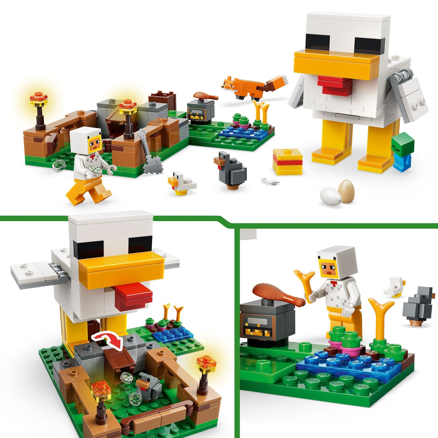 LEGO Minecraft: Chicken Farm (21585)