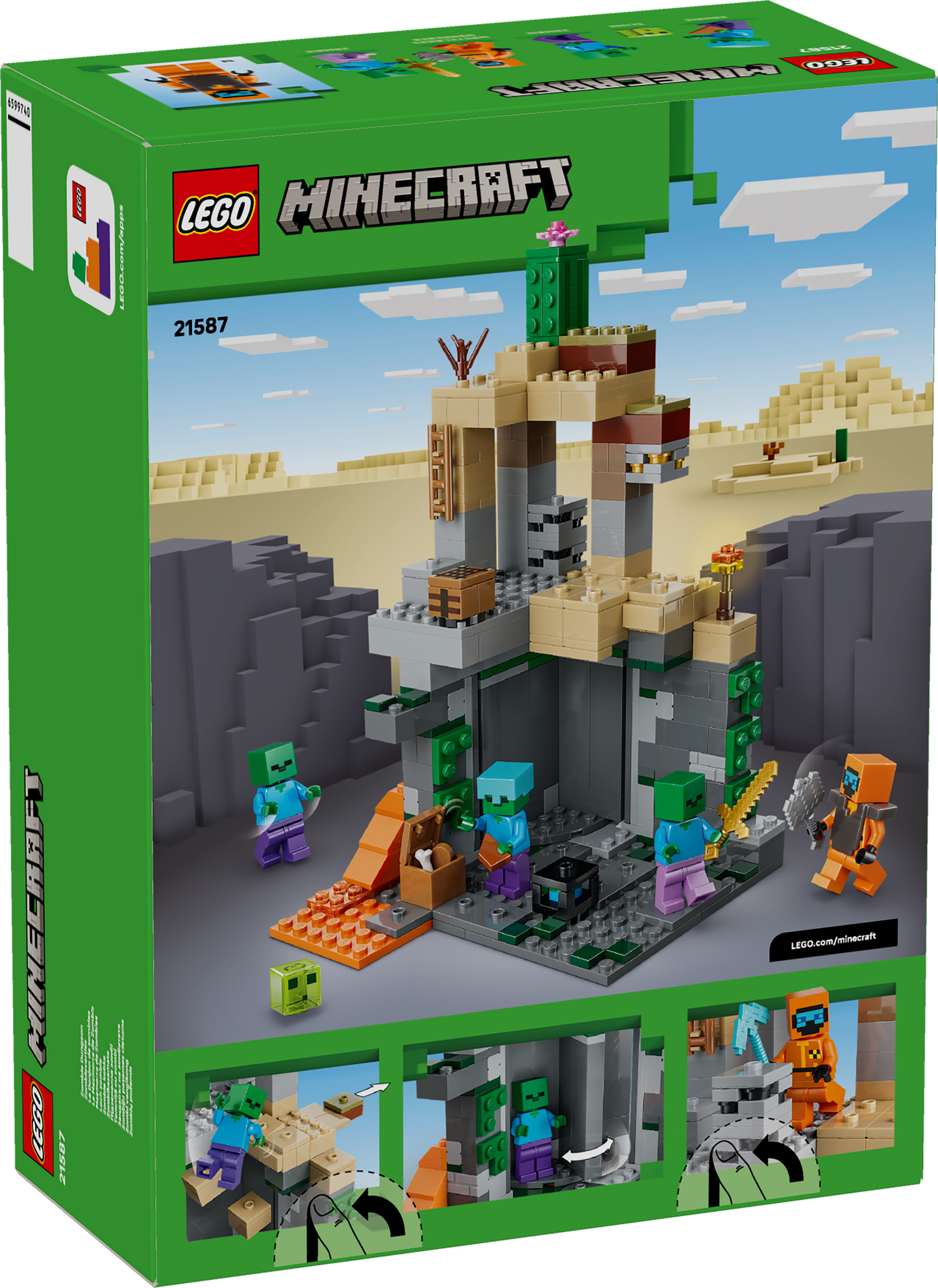 LEGO Minecraft: Zombie Dungeon (21587)